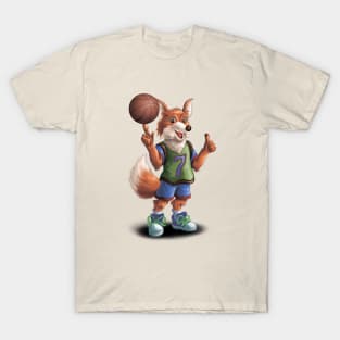 Fox basketball player T-Shirt